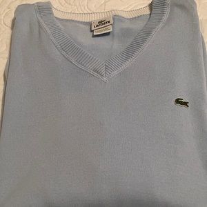 Men’s Lacoste V-Neck Sweater